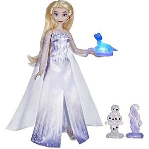 Disney's Frozen 2 sprekende Elsa en vrienden, Elsa-pop met geluiden en zinnetjes, speelgoed voor kinderen vanaf 3 jaar