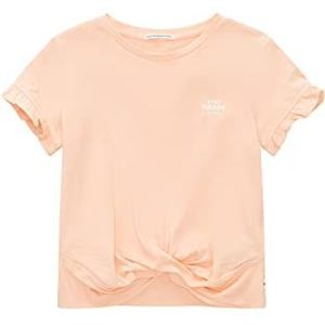 TOM TAILOR Meisjes T-shirt 1035163, 31080 - Sunny Apricot, 128-134
