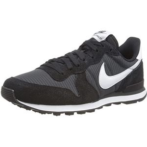 Nike W Internationalist Gymschoenen voor dames, Black White Dk Smoke Grey, 36.5 EU