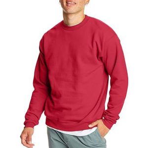 Hanes - Ecosmart Sweatshirt - Diep Rood - Trainingspak voor Heren