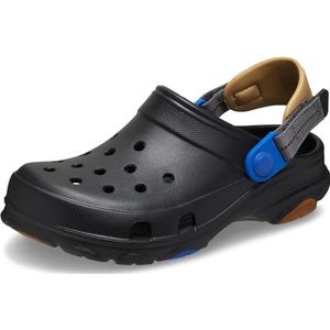 Crocs Classic All-Terrain Clog K voor volwassenen, uniseks, Zwarte Gum, 28/29 EU