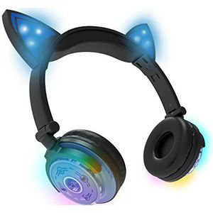 eKids HY-BTCAT-EU-BLU Bluetooth-hoofdtelefoon, blauw