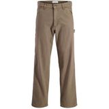 JACK & JONES - Broek - Bruin - 5-pocket-style - Loosefit