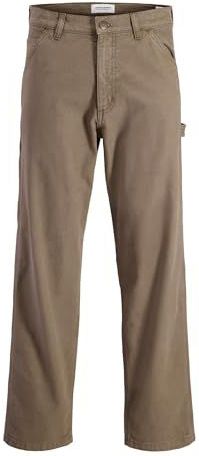 JACK & JONES - Broek - Bruin - 5-pocket-style - Loosefit