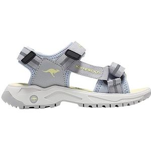 KangaROOS K-AS Elwi Sandalen, Vapor Grey/Soft Yellow, 29 EU, Vapor Grey Soft Yellow, 29 EU