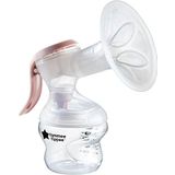 TOMMEE TIPPEE 423697 Made for Me Handmatige enkele melkpomp, sterke zuigkracht, aangenaam draagcomfort, ergonomische handgreep, draagbare en stille melkpomp, inclusief babyfles,G. 20,4 kg - enkel