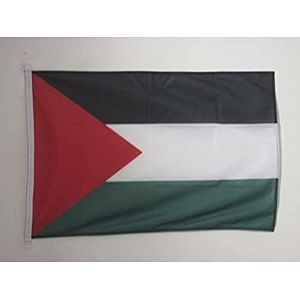 Palestijnse vlag 150x90cm - Palestijnse vlag 90 x 150 cm Speciale Buitenvlag - Vlaggen - AZ VLAG
