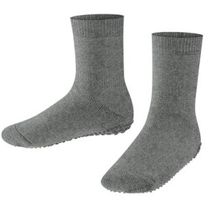 FALKE Uniseks-kind Stopper sokken Catspads K HP Katoen Wol Noppen op de zool 1 Paar, Grijs (Light Grey Melange 3390), 27-30