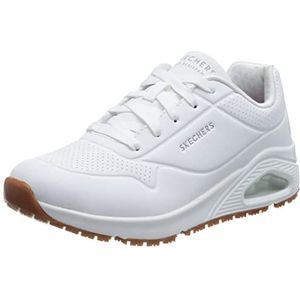 Skechers Dames 108021ec WHT sneakers, Wit synthetisch, 35 EU