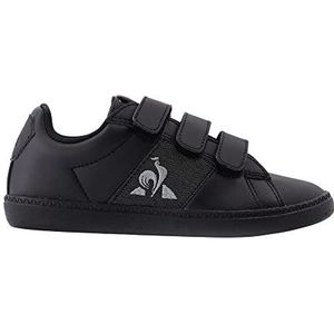 Le Coq Sportif Modieuze sneakers voor jongens, zwart, 33 EU, zwart., 33 EU