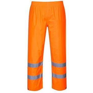 Portwest H441ORR4XL Hi-Vis Rain Trousers, 4X-Large, Orange