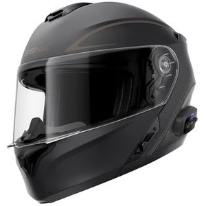 Sena Outrush R Bluetooth modulaire motorhelm met intercomsysteem (matzwart, S)