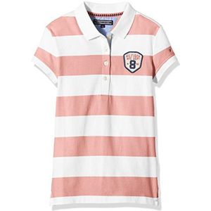 Tommy Hilfiger Blossom Stripe Polo S/S Poloshirt voor meisjes