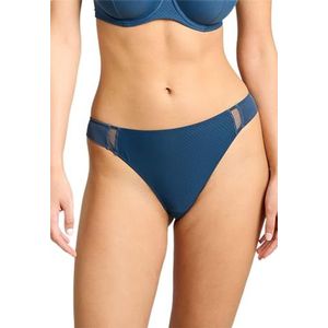 Sans Complexe Tanga voor dames, Blauwgroen, 36