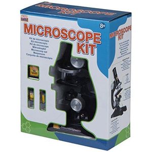 ColorBaby 44189 speelgoedmicroscoop met licht, smart theory, accessoires, laboratorium, wetenschap, wetenschappelijke microscopen, kinderen vanaf 8 jaar, speelgoed en geschenken voor kinderen