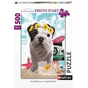 Nathan - puzzel, 500 delen, Teo California, volwassenen, 4005556872398