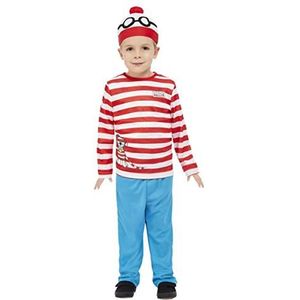 Where's Wally Costume, Red & White