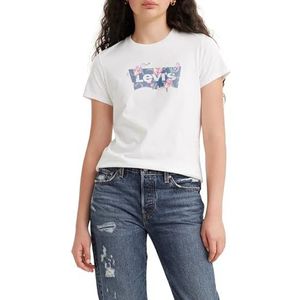 Levi's dames t-shirt The Perfect Tee, Batwing Tropical Flower F, XXS