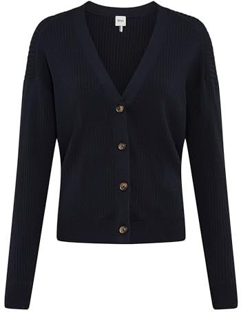 BRAX - Style.anique - Cardigan - Marineblauw - Merinowol en Viscose