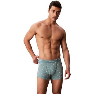 Calvin Klein - Heren 3 Pack Trunks - Multi - Met Logo Tailleband
