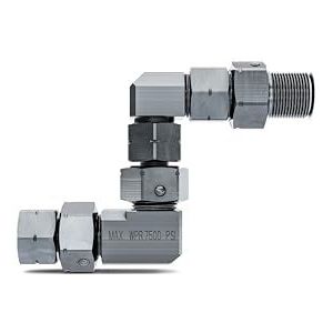 WAGNER - FlexTwist Z-verbinding - 1/4"" - Verfspuiten - Roestvrij Staal - 360 Graden Draaibaar