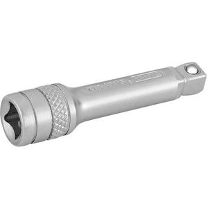 Draper 16720 1/4 Inch Vierkante Drive Gepolijste Wobble Extension Bar, 50mm, Blauw