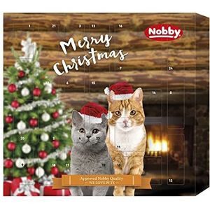 Nobby StarSnack Adventskalender kat, 1 verpakking (1 x 84 g)