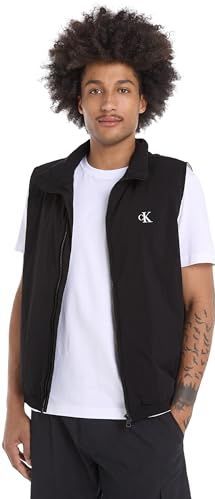 Calvin Klein Jeans Lichtgewicht vest voor heren, zwart., M