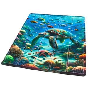 playmats.eu P076 bordspel mat, ecosysteem: koraalrif, 31 cm x 38 cm / 12 inch x 15 inch