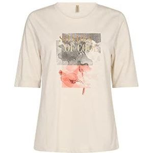 SOYACONCEPT Dames SC-BAbette 50 Dames T-shirt, Coral Haze, Small, koraalrood, S
