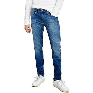 Tommy Hilfiger heren Jeans Austin Slim Tapered Wmbs, Wilson Mid Blauw Stretch, 29W / 36L