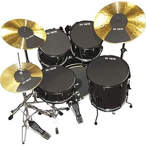 Vic Firth Fusion Drum Demp Pack van 22 inch: 10”, 12”, 14” (x2), 22"" drumpads, plus Hi-Hat en 2 x cymbal Pads