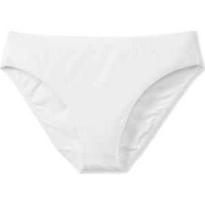 CALIDA Dames ondergoed Eco Sense, wit slip van nylon, met pull-on sluiting en eenvoudige snit, maat: 36/38