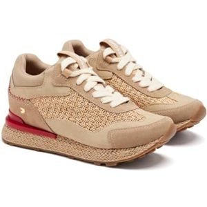 Rafia - Harding - Sneakers - Beige - Natuurlijk leer - Lichte EVA-tussenzool