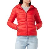 ONLY NOS ONLY Dames Onlathoe Hoody OTW Noos Jacket, rood (rood met hoog risico), S
