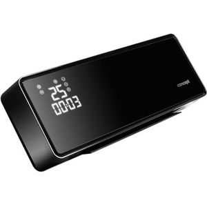 Concept QH4001 Zwarte Keramische Wandverwarmer met Afstandsbediening