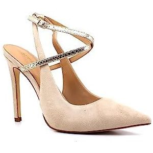 GUESS Amacia Damessandalen, platina, 35 EU