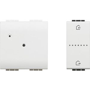 Bticino N4510C Gateway voor intelligente lichtbesturing, intelligente rolluiken, stopcontacten met app Home+Control of Voice + Scenario besturing, draadloze in-/out-uitgang inclusief, Smart Home,