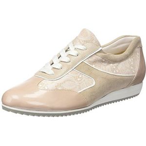 Hassia Dames Piacenza, brede G-sneakers, Beige 1800 Naakt, 36 EU