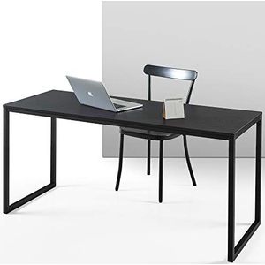 Zinus Jennifer Bureau, 160 x 61 x 74 cm, bureautafel van metaal en hout, multifunctionele tafel, donkerbruin