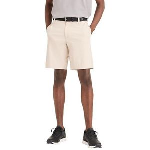 DOCKERS Heren Go Airweave Short Slim SAHARA KHAKI 33W, Sahara Kaki, 33W