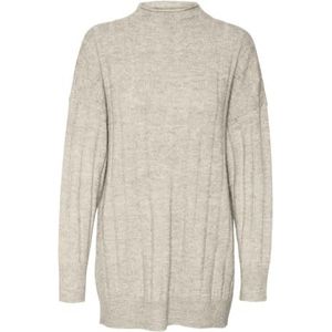 VERO MODA VMWILLA LS Funnelneck Long Pull GA Boo, berken/details: melange, XS