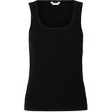 Selected - Anna - Mouwloos T-shirt - V-hals - Slim Fit - Biologisch Katoen
