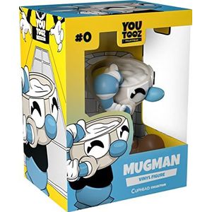 Youtooz Mugman vinyl figuur, 9,4 cm Mugman actiefiguur, Cuphead en Mugman vinyl speelgoed - Youtooz Cuphead collectie gebaseerd op Cuphead Games