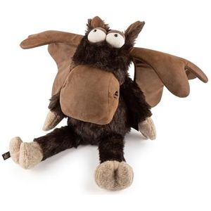 sigikid 43473 pluche dier, zwart/bruin/eland