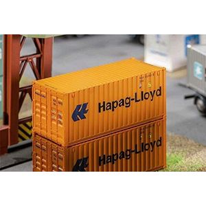 Faller FA 180826 20' container Hapag-Lloyd modelbouwset, verschillende