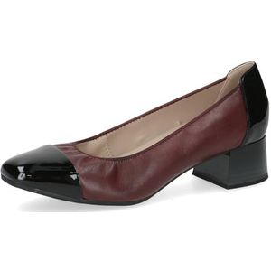 Caprice Dames 9-22306-43 pumps, Bordeaux Comb, 38,5 EU breed, Bordeaux Kam, 38.5 EU Breed