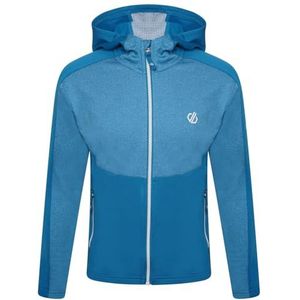 Dare 2b Hastily Kids Core Strech voor skiën, wandelen en trekking - Gerecycleerde stretchstof met warme achterkant, sneldrogend, vaste capuchon en volledige ritssluiting