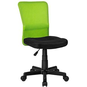 La Chaise Espagnole MoJacar – bureaustoel, polyester, zwart en groen, 55 x 55 x 95,8 cm