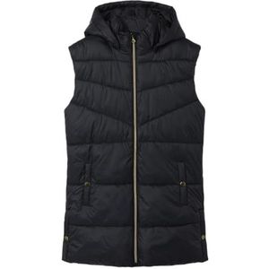 NAME IT girl vest gewatteerd, zwart, 164